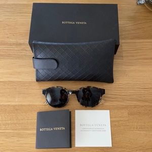 Bottega Veneta Tortoise Sunglasses